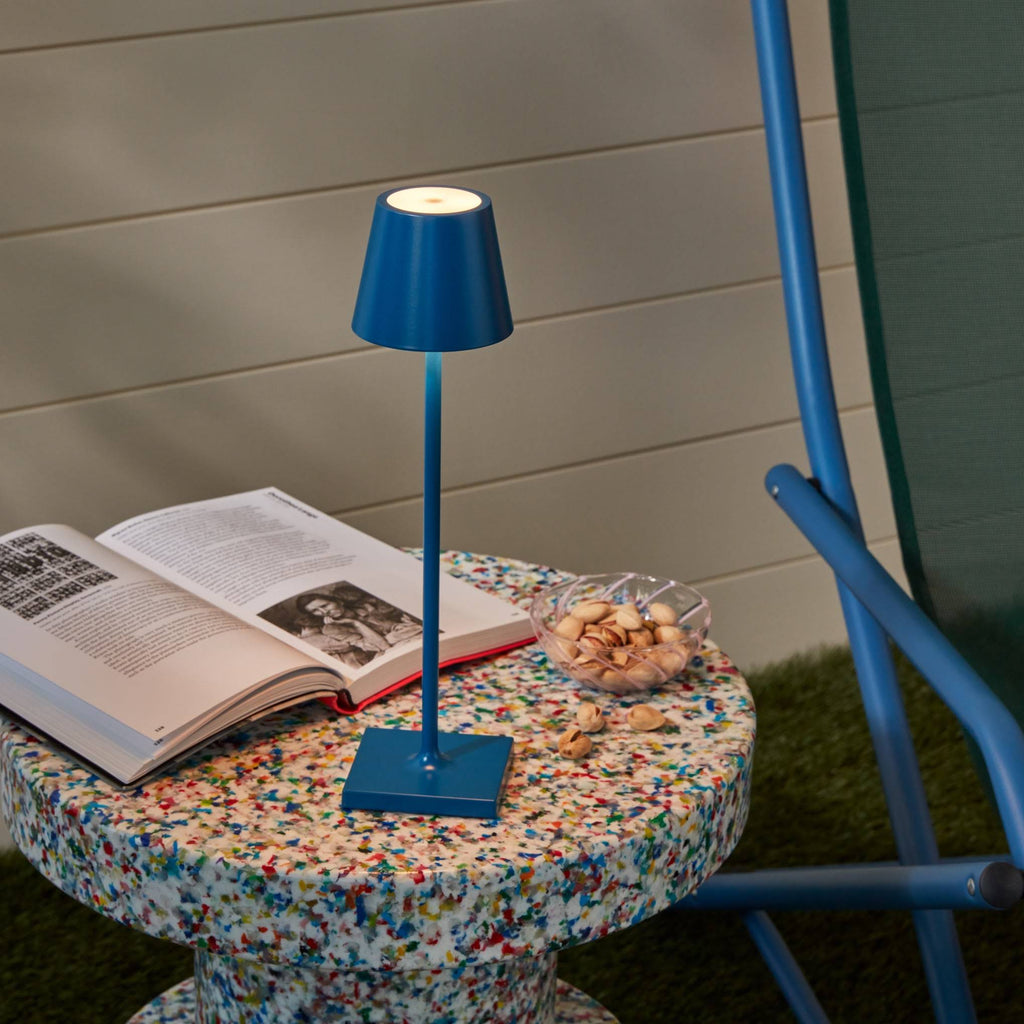 Poldina Micro Portable Lamp - Capri Blu