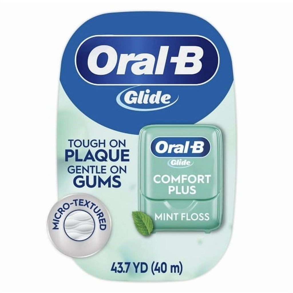 (Pack of 6)  Glide Mint Comfort Plus Floss 43.7 Yd