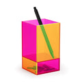 MoMA Colorplay Pen &amp; Pencil Cup Holder - Amber/ Pink