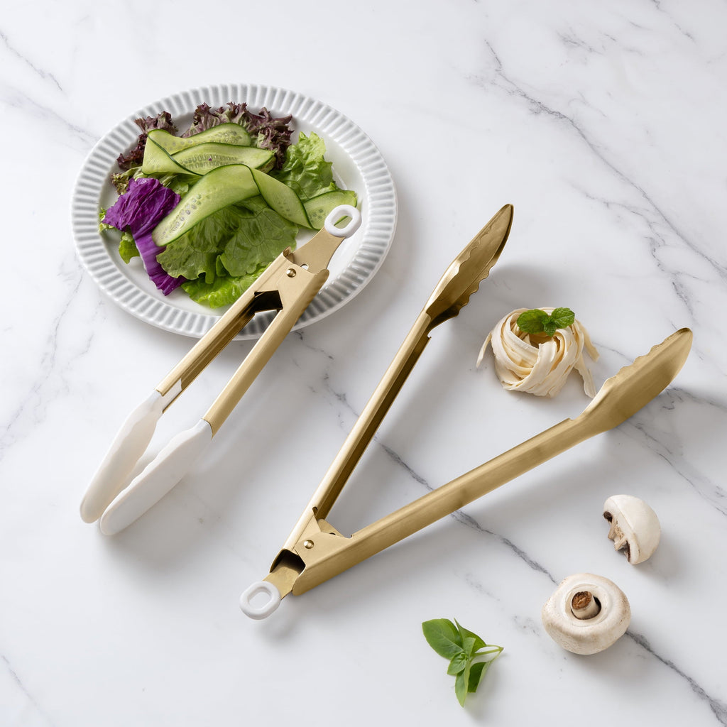 2-Piece Tongs Set Durable & Heat-Resistant