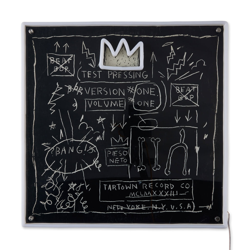 Jean-Michel Basquiat Beat Bop Neon Sign