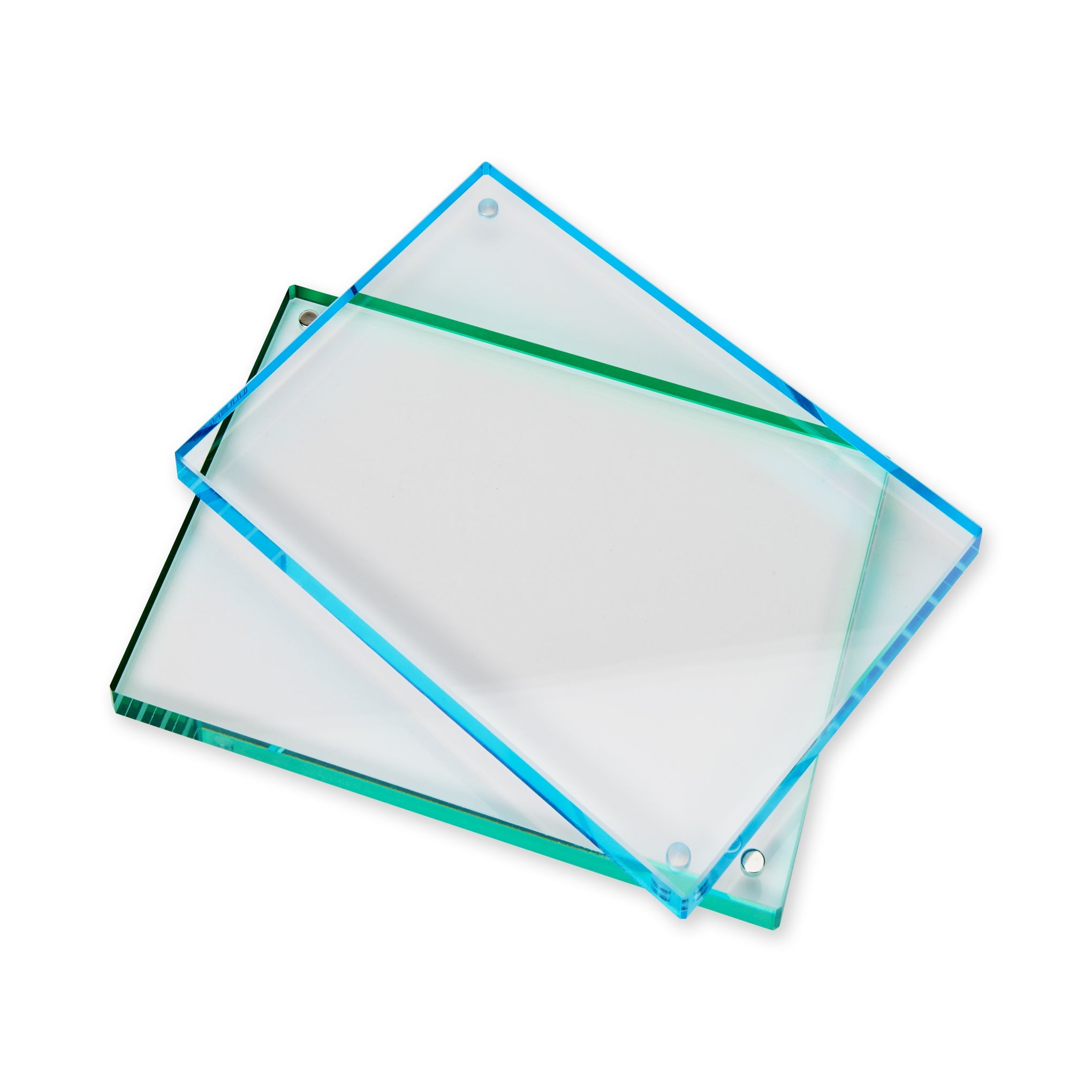 Nicolai Canetti Dual-Color Magnetic Picture Frame - Green/Aqua