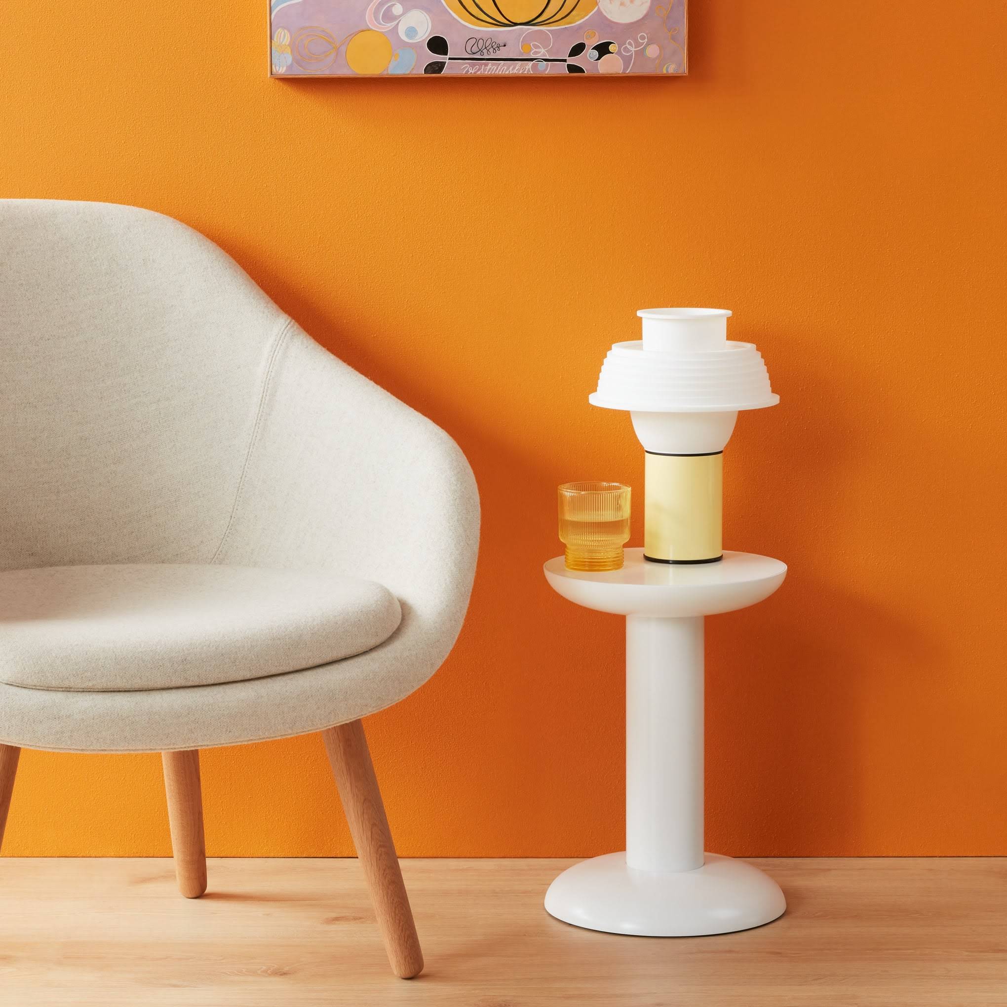 Raawii Recycled Aluminum Thing Stool by George Sowden - White