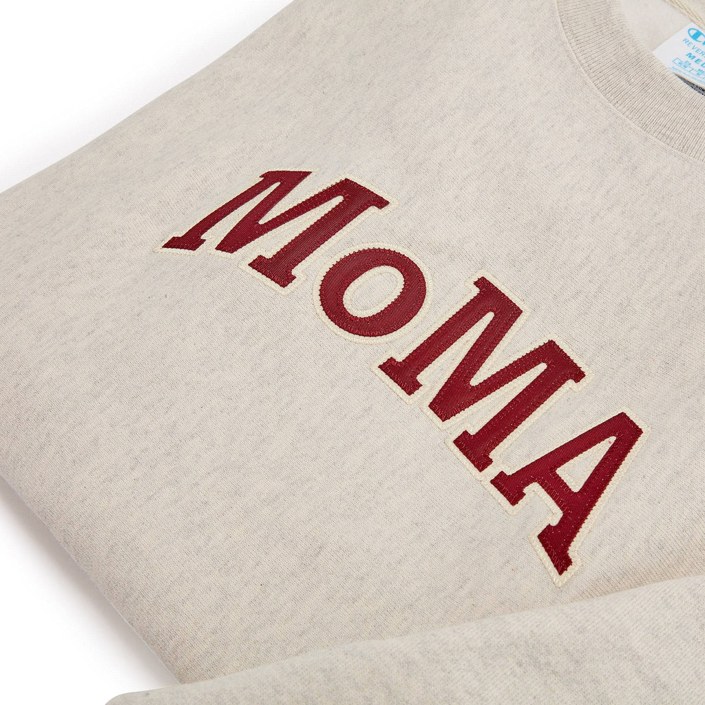 Champion Crewneck Sweatshirt - MoMA Edition - Oatmeal