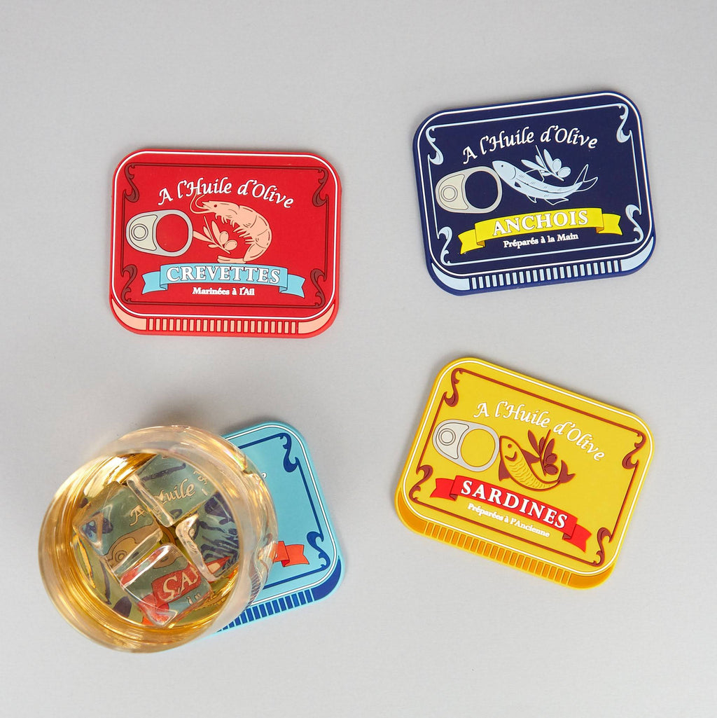 Conserverie Coasters - Set of 4