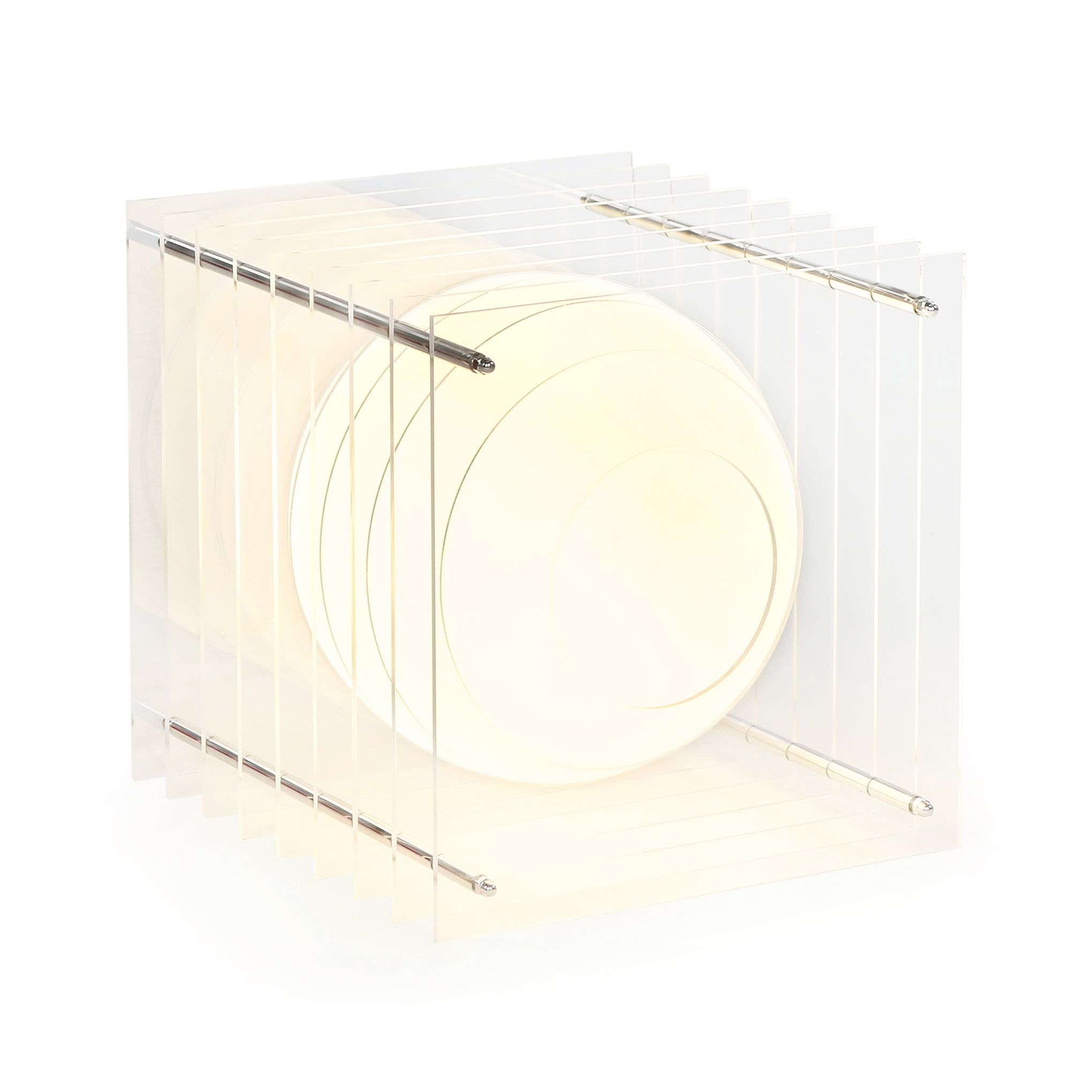 L?p Layers Table Lamp - Transparent
