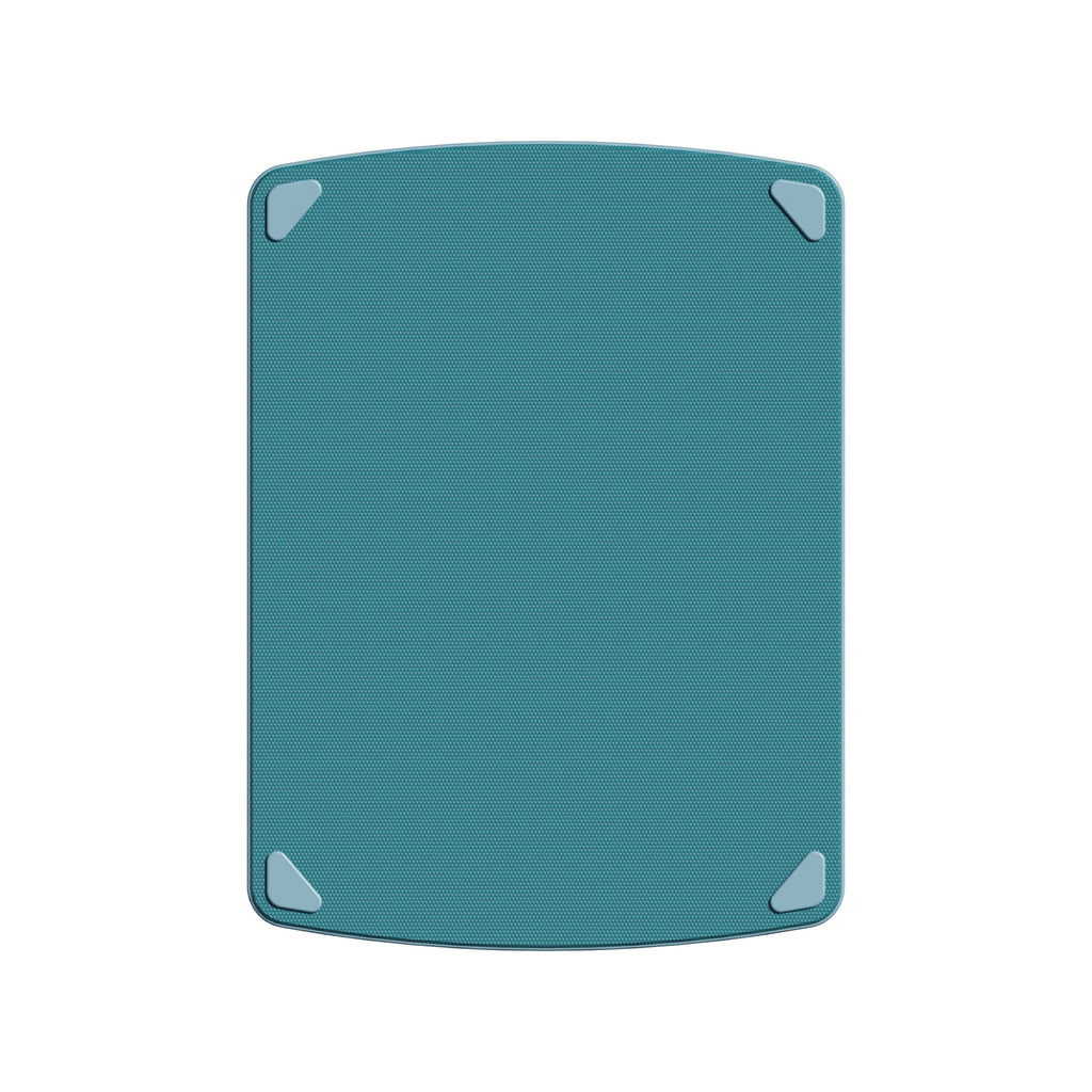 2 Pieces 8.5 x 11 and 10 x 14 Non-Slip Recycled Poly Cutting Board, Blue Color