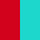 George Sowden Horizontal Tin - Red/ Turquoise