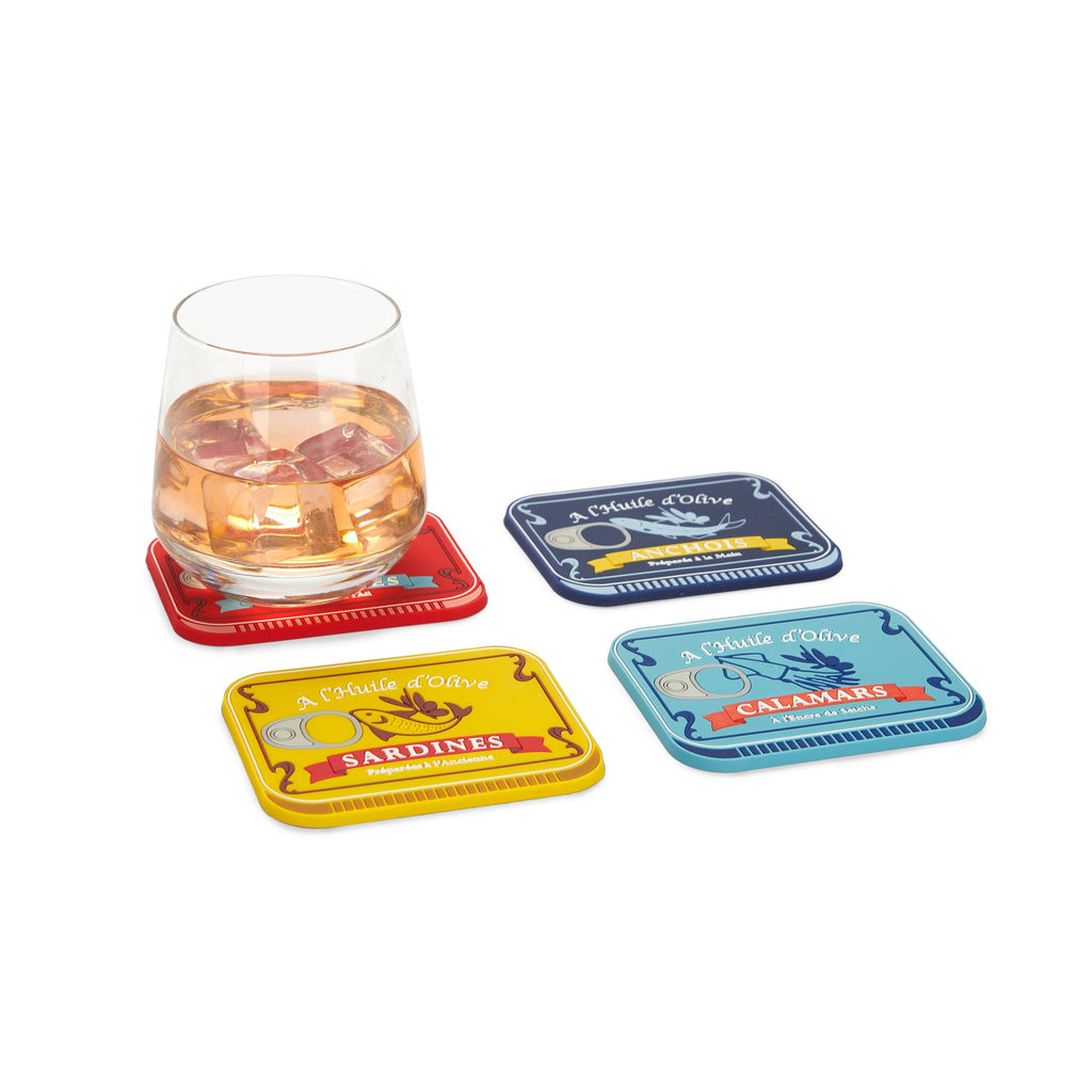 Conserverie Coasters - Set of 4