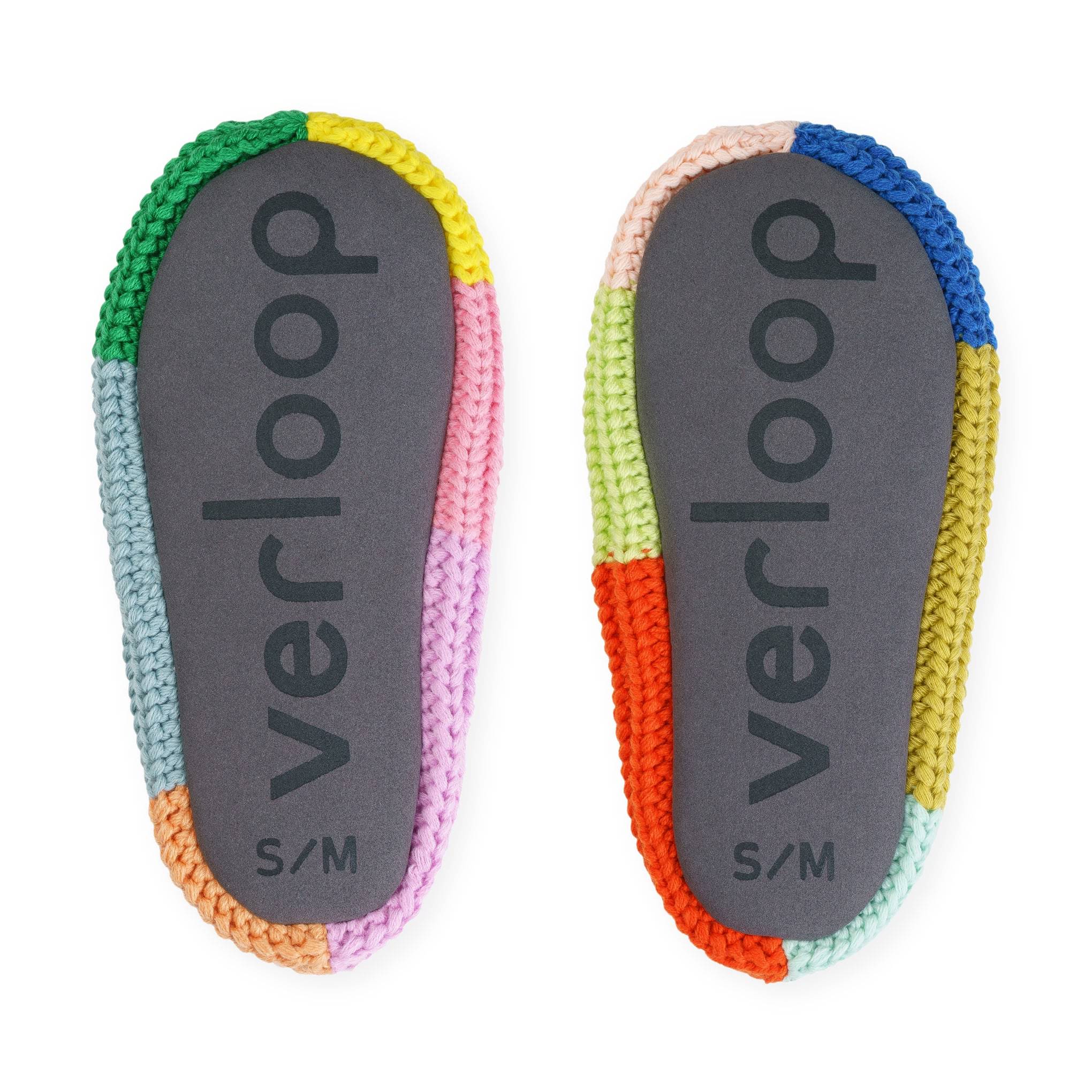 Verloop Mismatch Knit Slippers