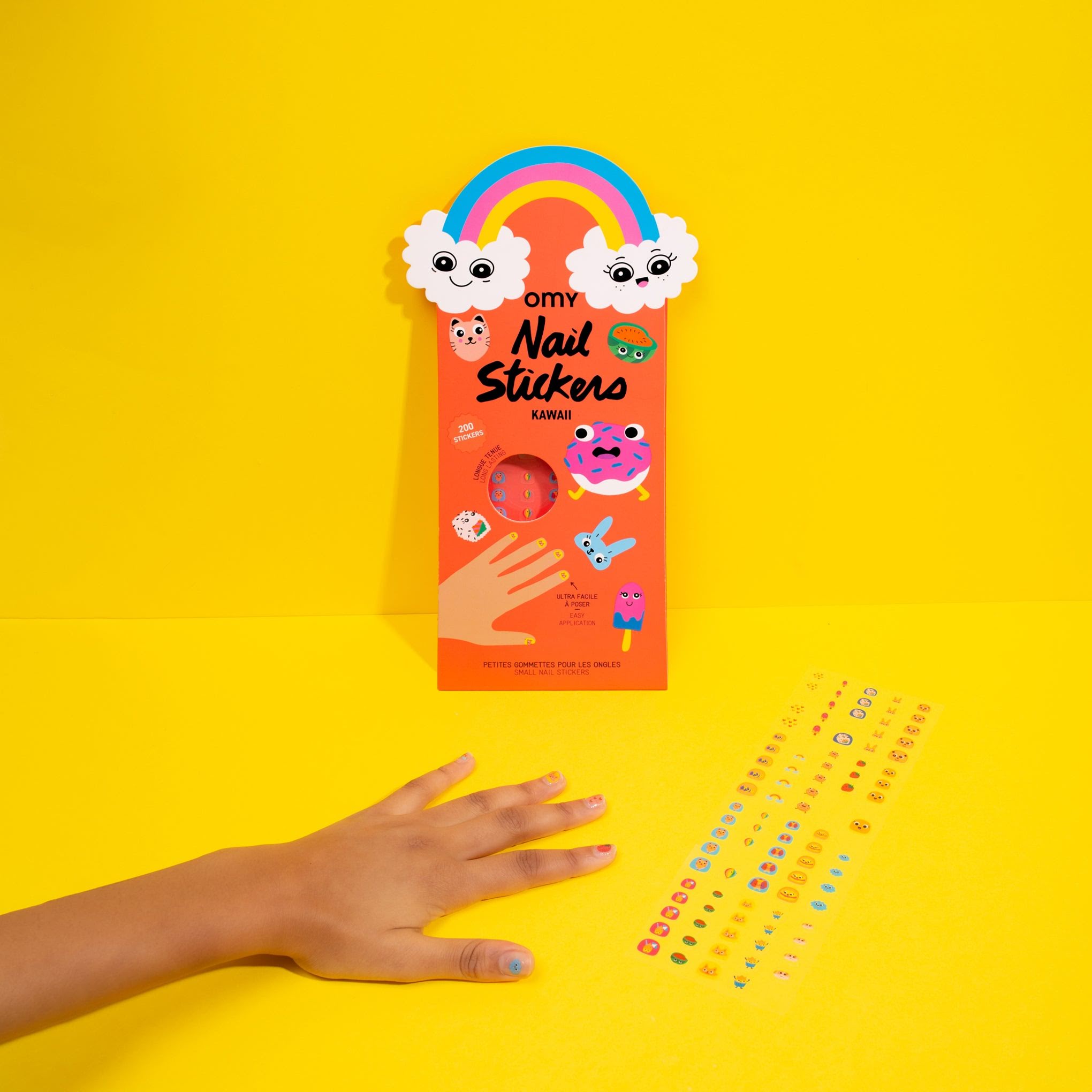 Nail Stickers for Kids - Kawaii