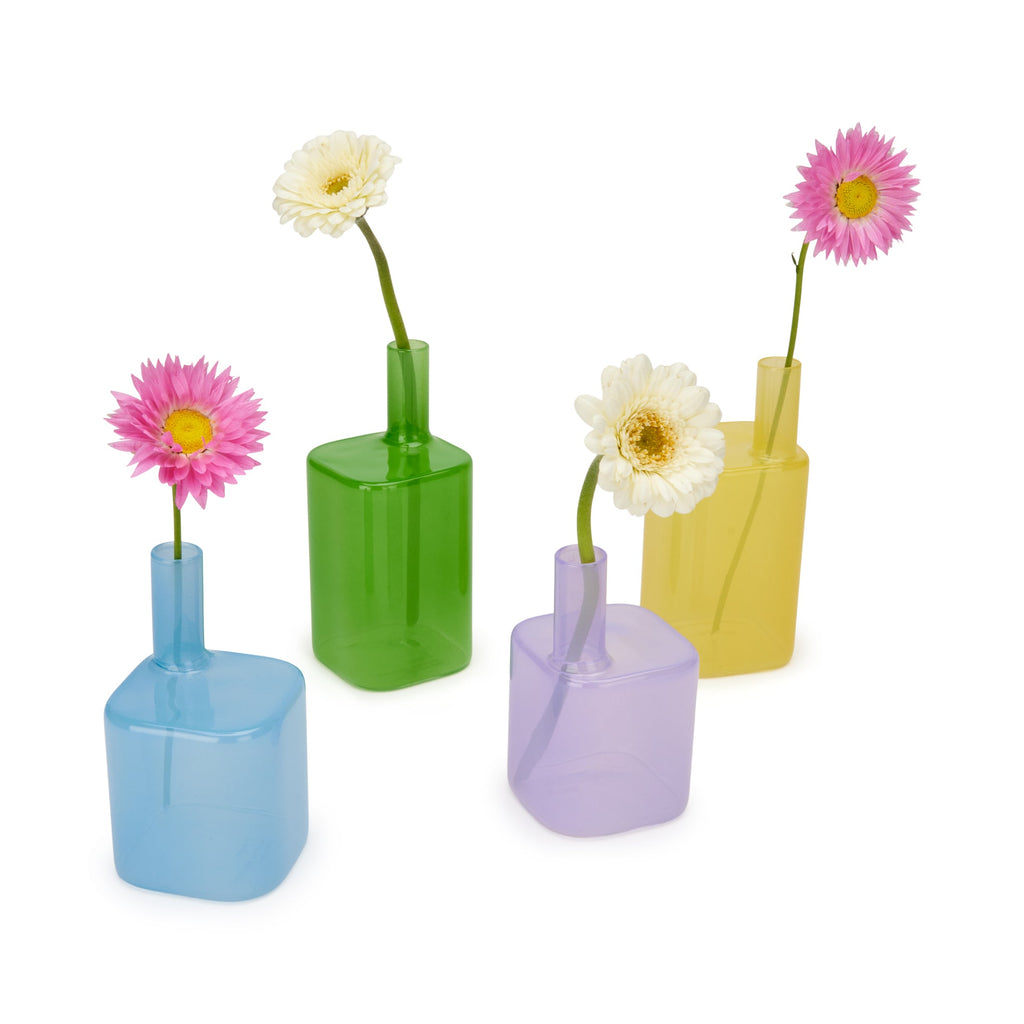 Cityscape Vase - Lavender