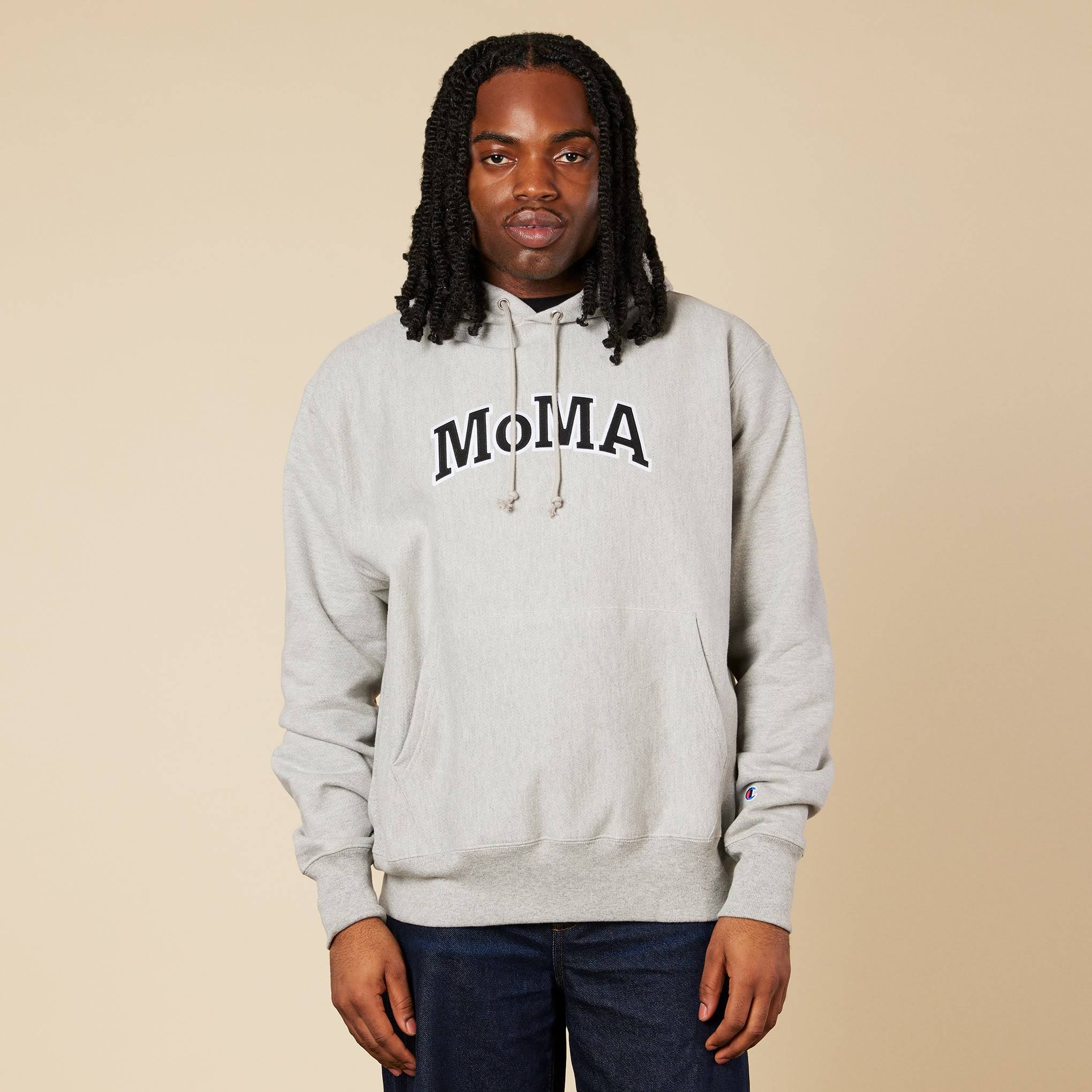 Champion Hoodie - MoMA Edition - Oxford Gray