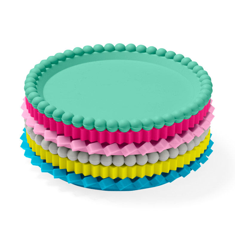 Geo Stacking Coasters - Pastel