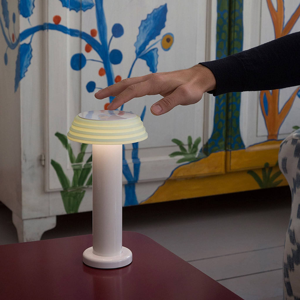 SOWDEN PL1 Portable Lamp - Red/ Yellow