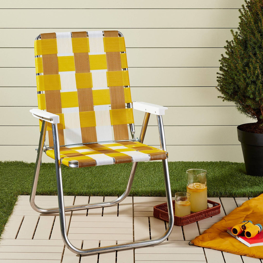 Classic Lawn Chair - Champagne