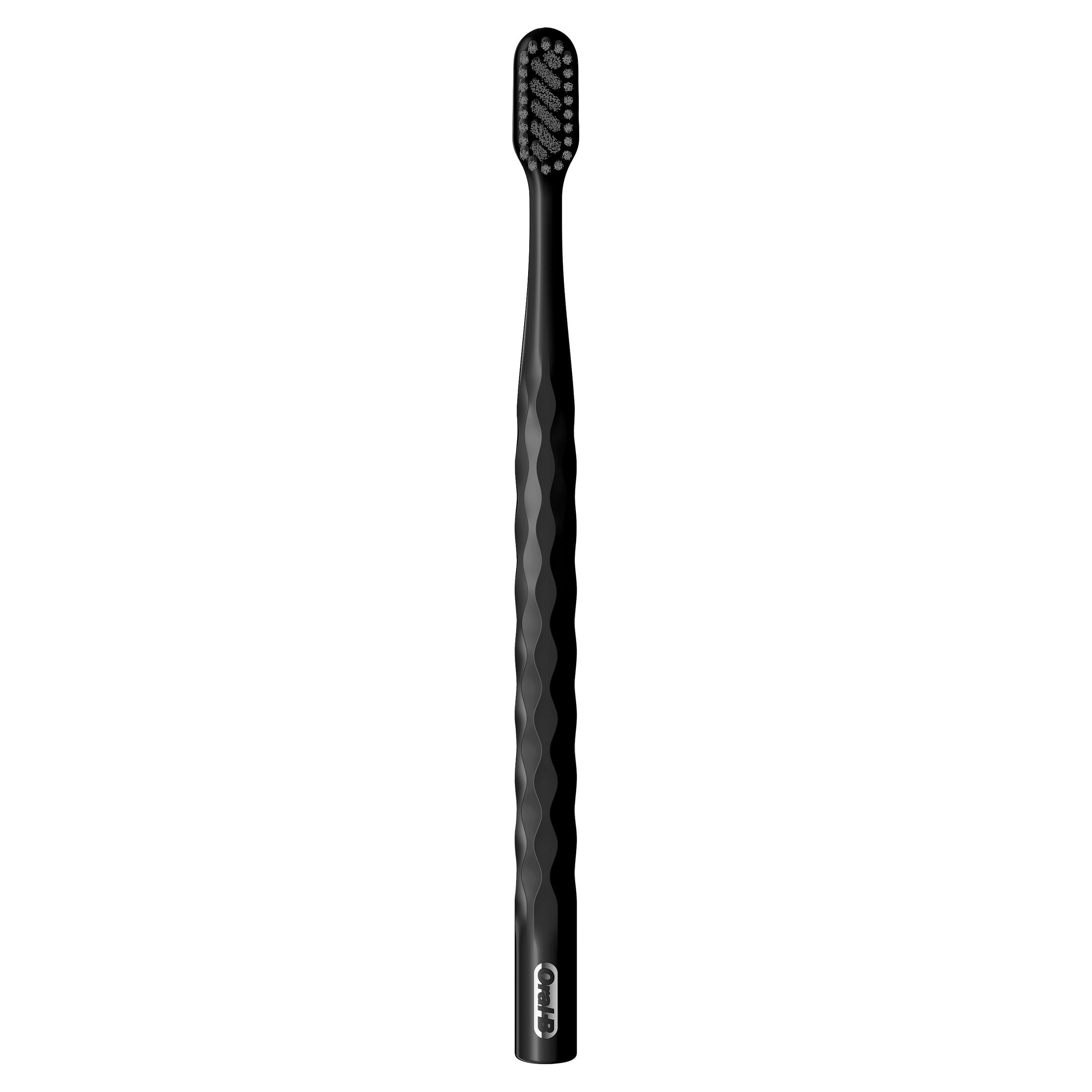 (4 pack)  Toothbrush Pro Whitening Brilliance, Extra Soft, Black, 1 Count