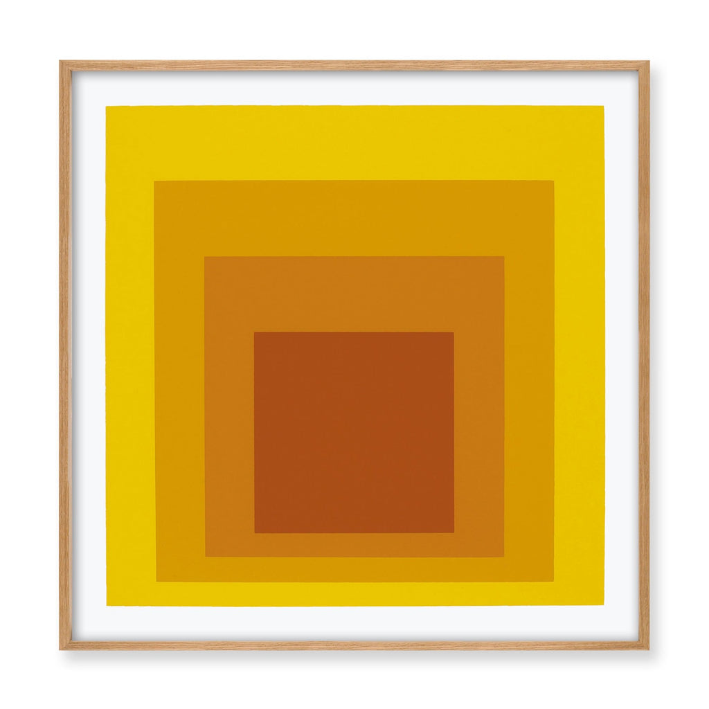 Josef Albers Golden Gates Framed Poster