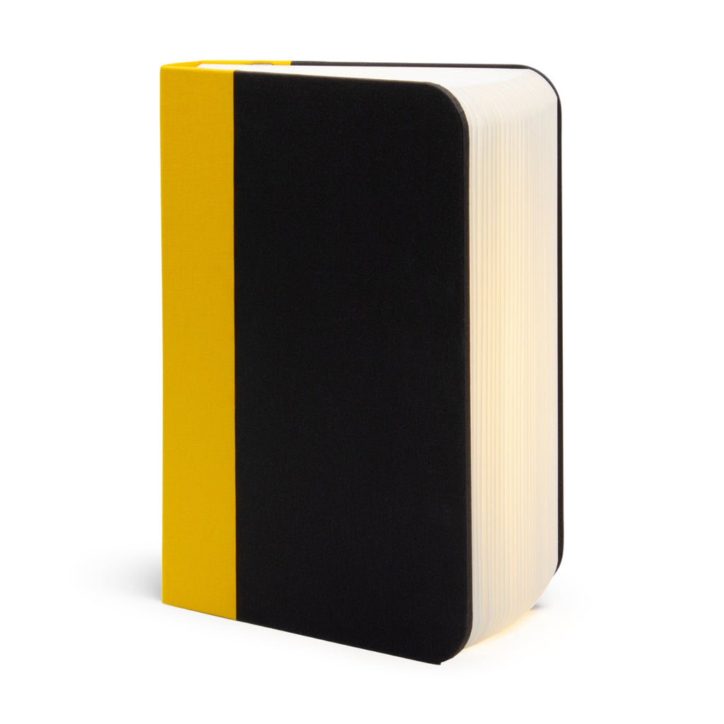 Lumio Book Lamp - Yellow/ Black