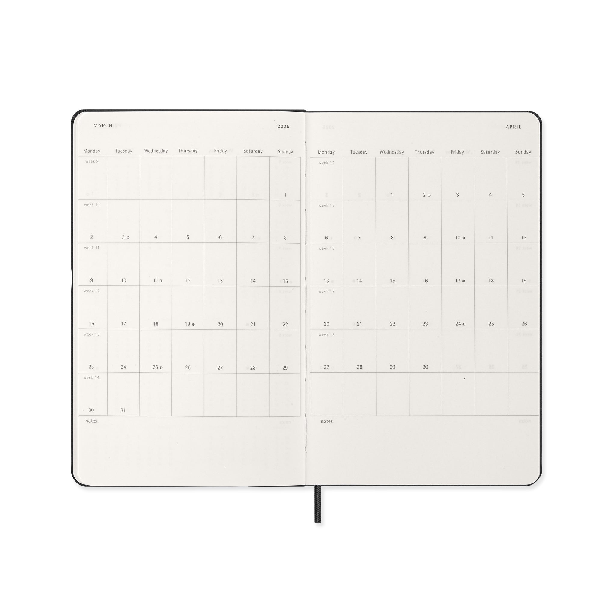 2026 Moleskine Daily Planner
