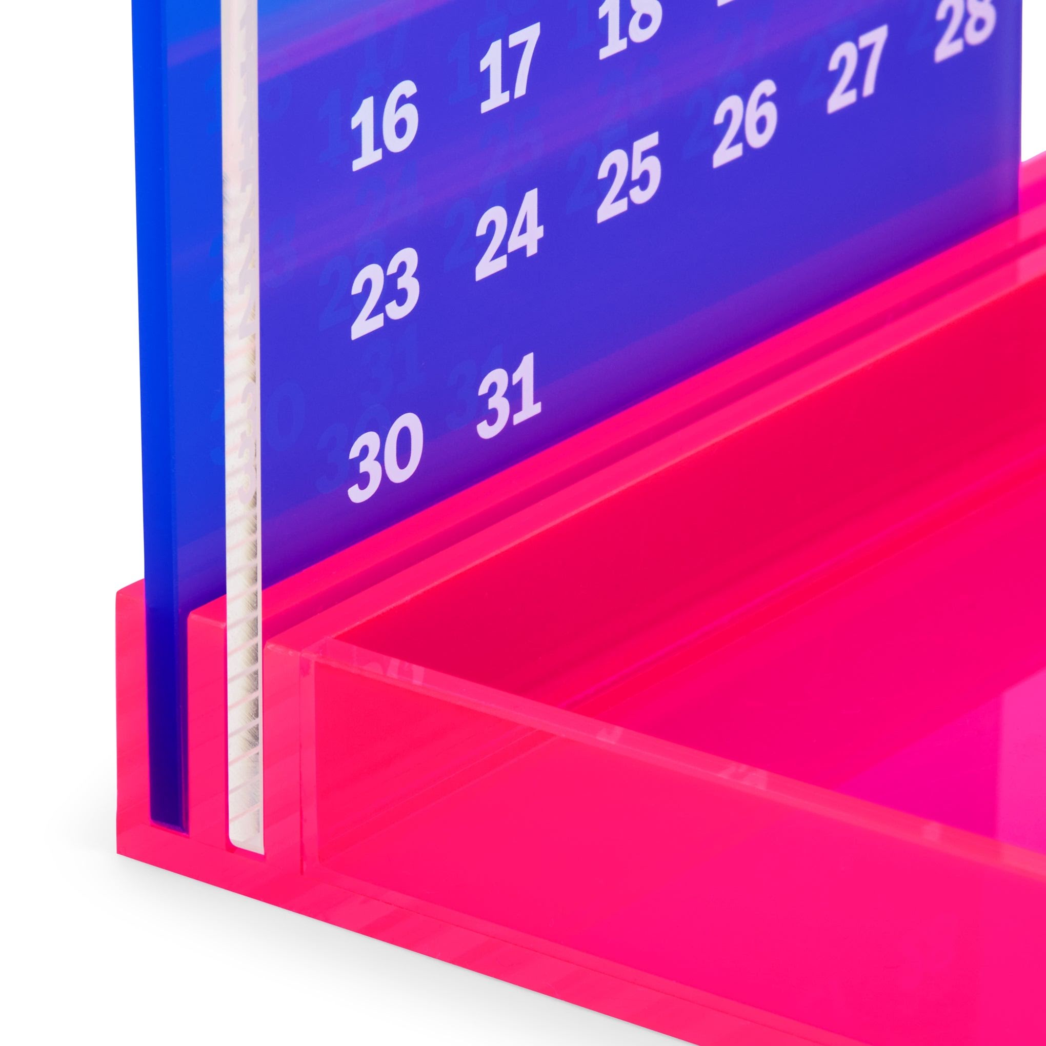 MoMA Colorplay Perpetual Calendar and Organizer - Blue