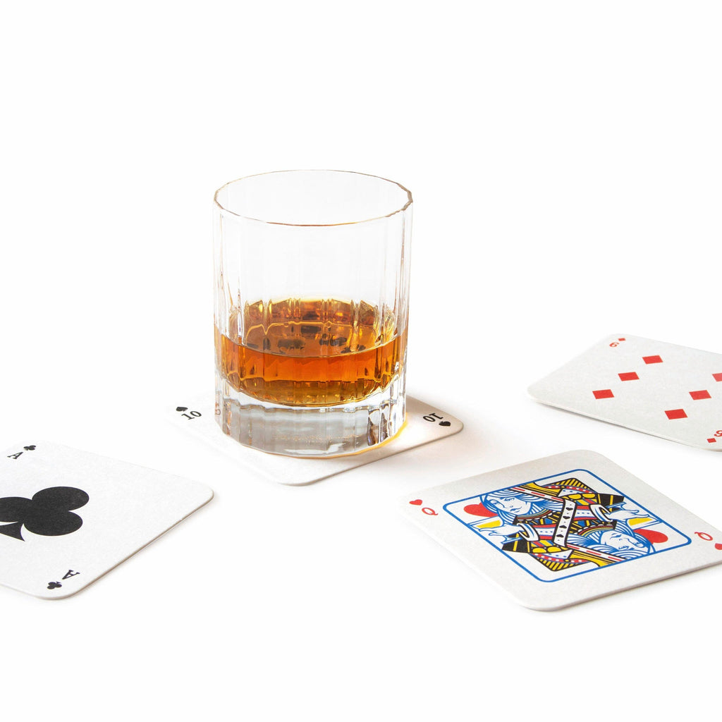 Playing Card Paper Coasters - Set of 54
