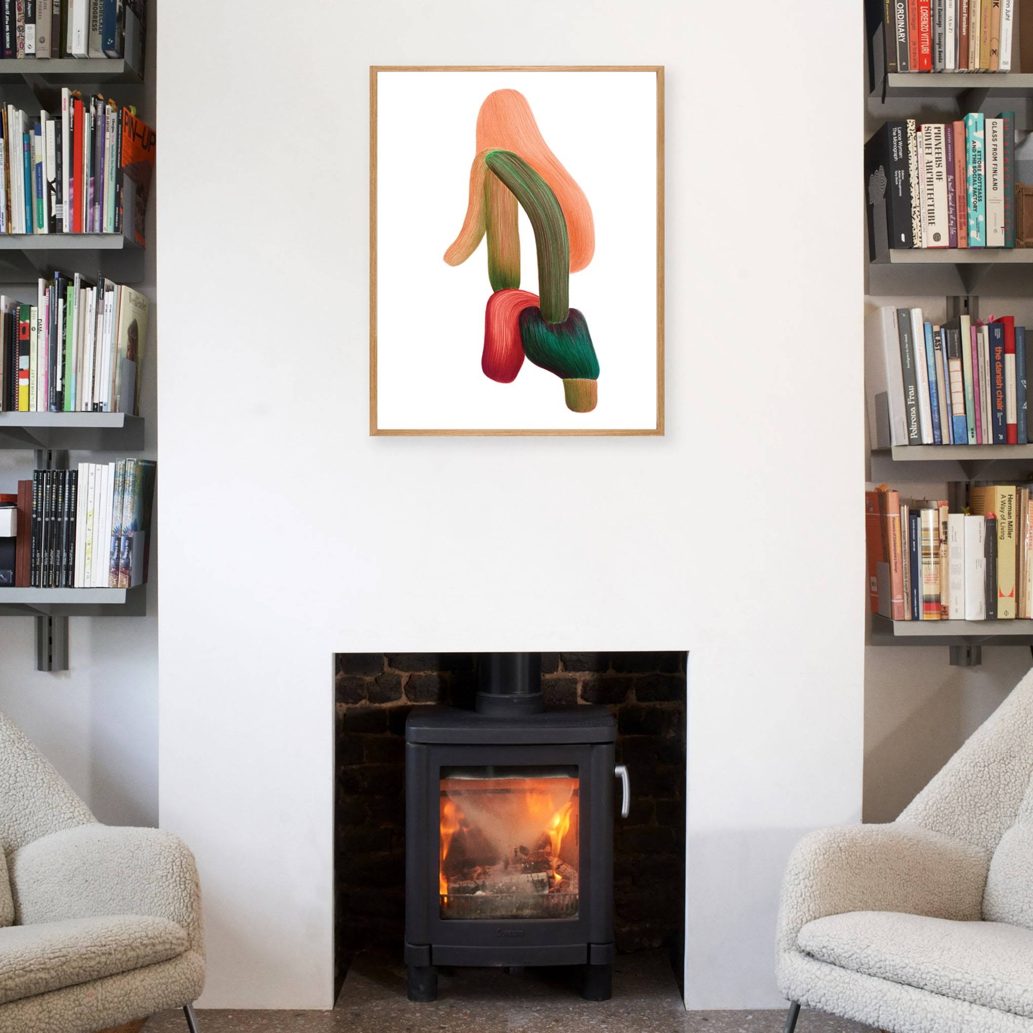 Ronan Bouroullec Drawing 25 Framed Poster