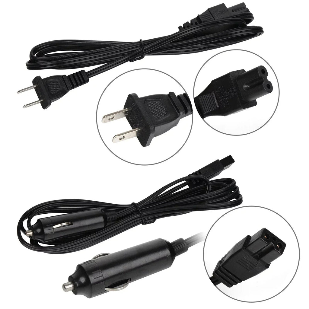 Newest Portable Iceless Thermoelectric Cooler Warmer Low Noise Car Electric Refrigerator Mini Fridge for Car Travel Trip Caming