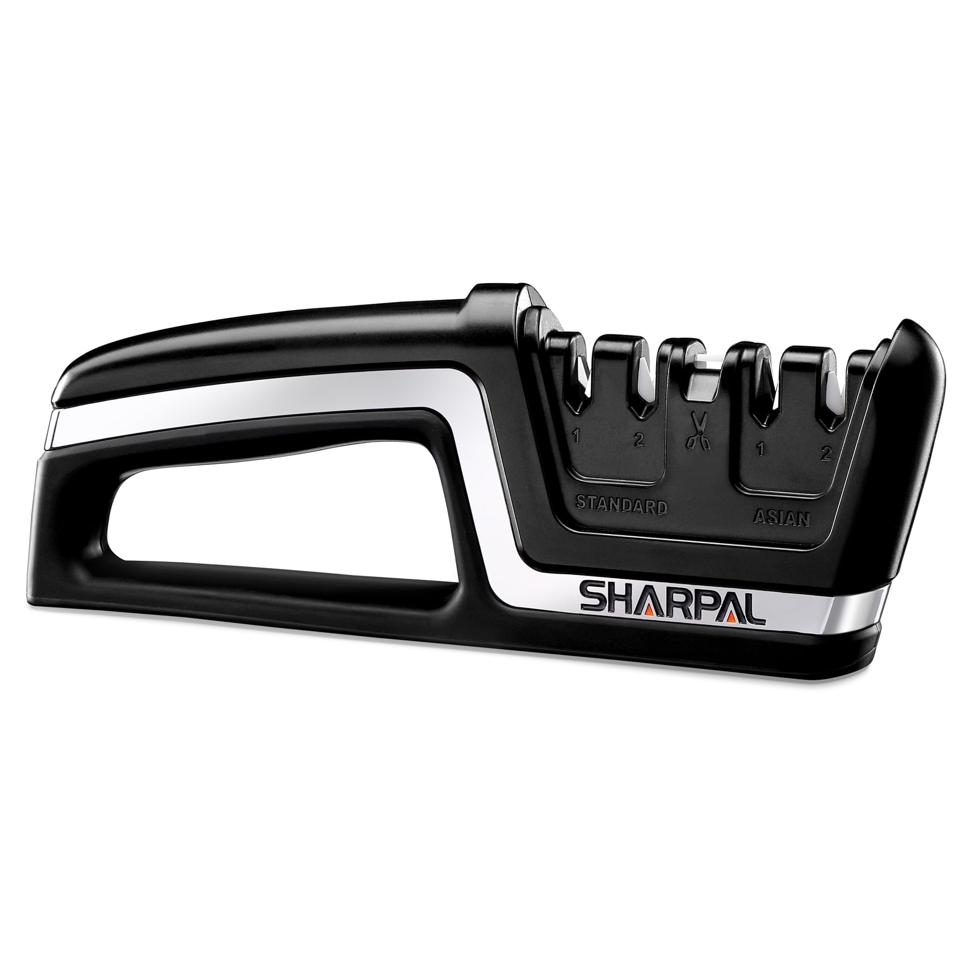 104N 5-in-1 Kitchen Knife and Scissors Sharpener, Tungsten Carbide