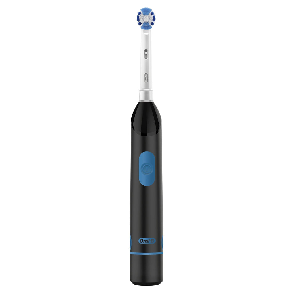 Toothbrush, Easy Clean Compact Head Battery Powered Electric Toothbrush, Black, for and Children 3+