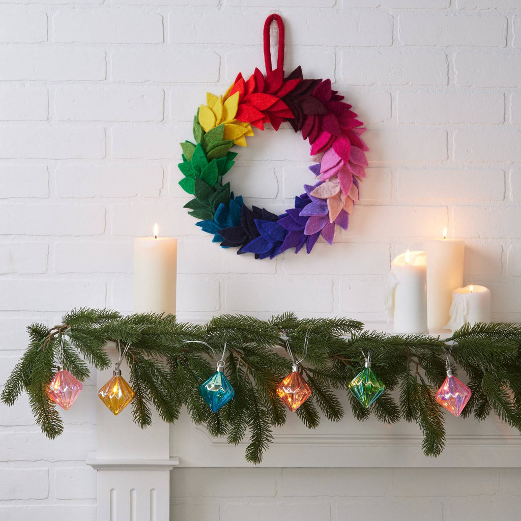 LED Holiday String Lights - Diamond