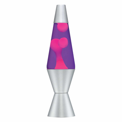 14.5'' LAVA Lamp - Pink/Purple/Silver
