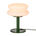Snowman Table Lamp - Pink/ Green