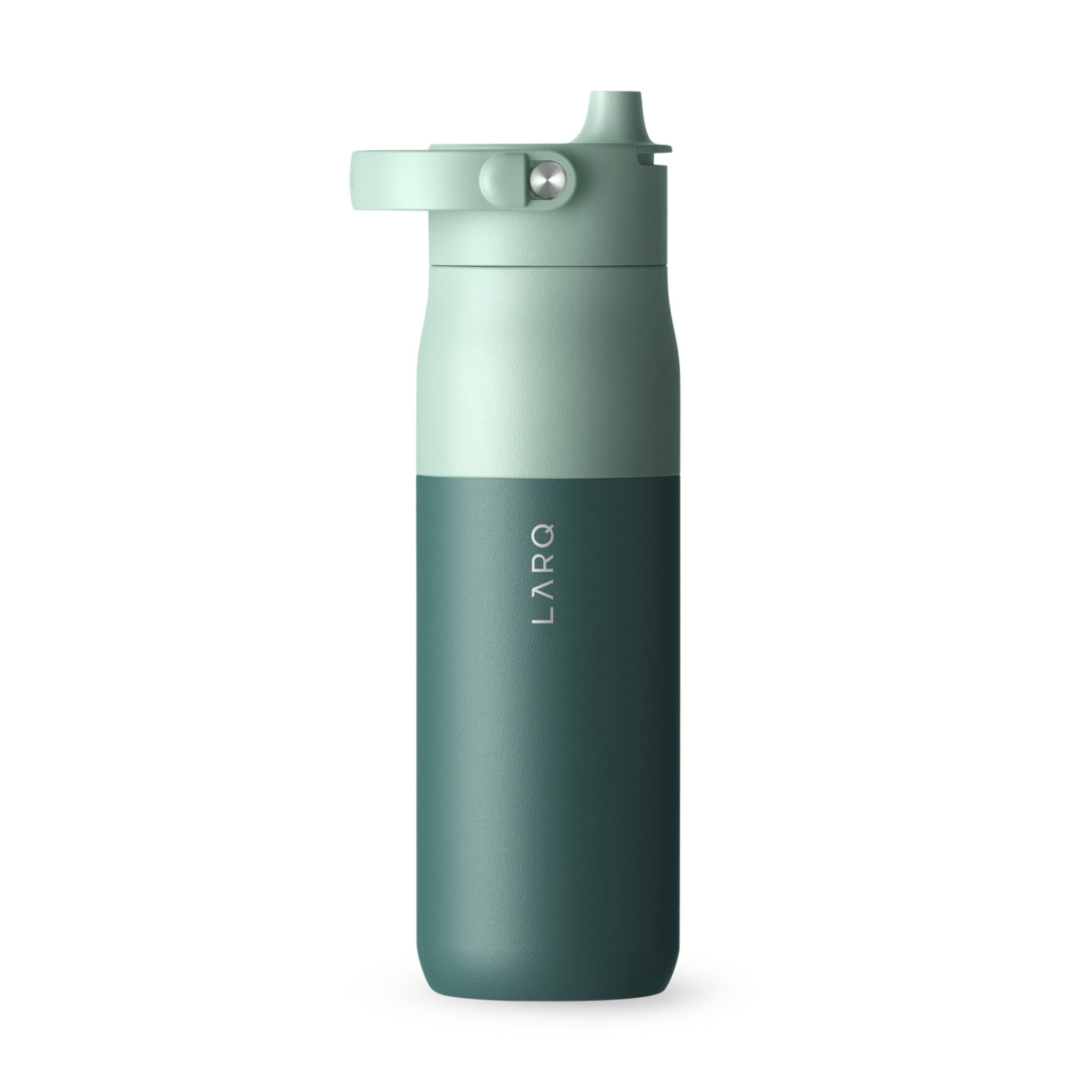 Larq PureVis 2.0 Water Bottle &amp; Filters - Eucalyptus Green