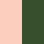 Snowman Table Lamp - Pink/ Green