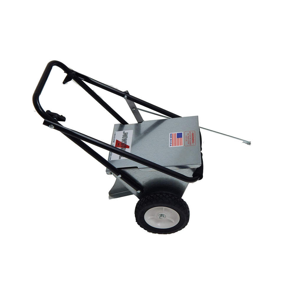 Newstripe NewLiner HD 50 lb Heavy Duty Dry Line Marker (Part #10001744) | Precision 2" or 4" Lines | Galvanized Steel | 10" Pneumatic Tires | For Baseball, Tracks & Events | Made in USA
