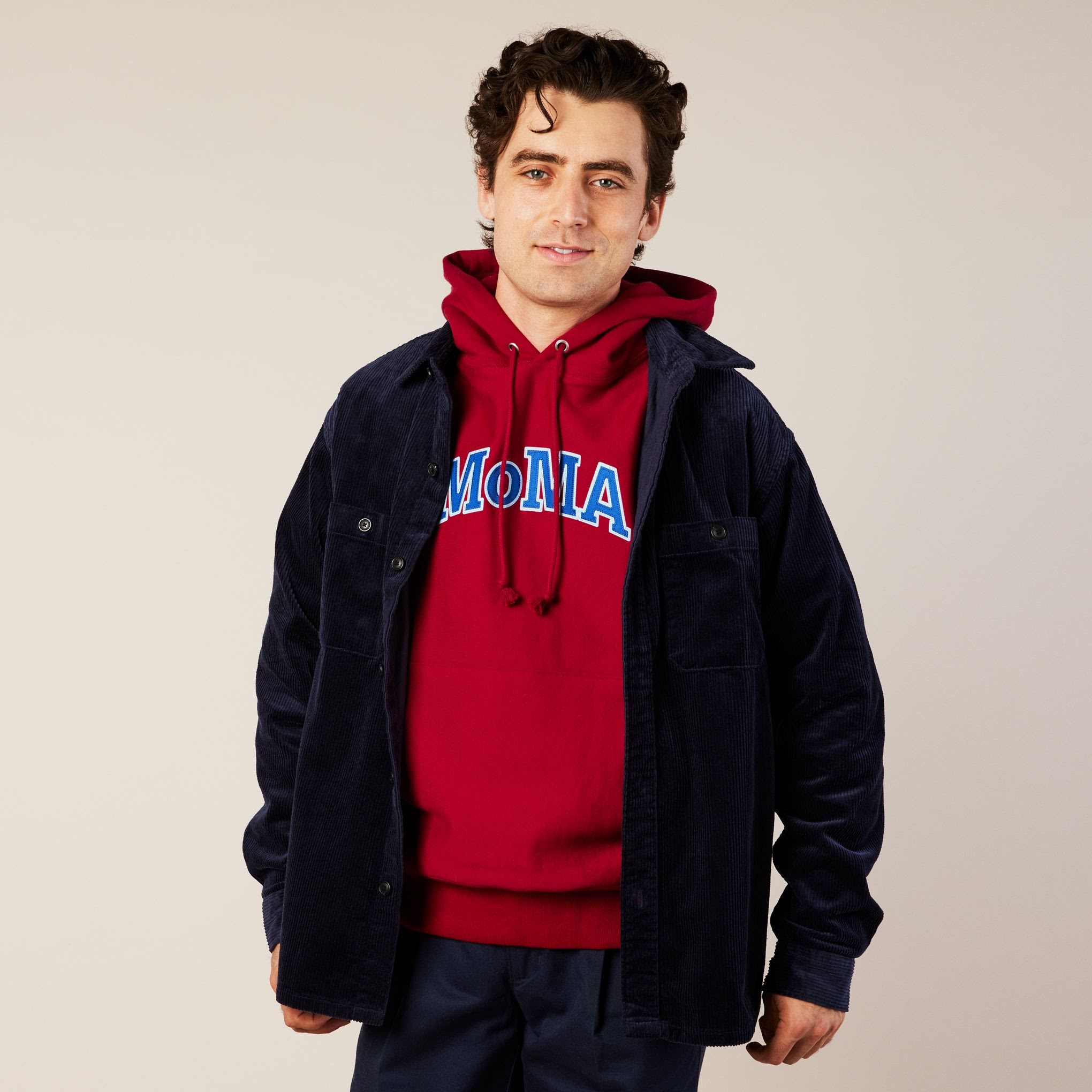 Champion Hoodie - MoMA Edition - Cardinal Red