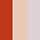 Primary Recycled Leather Wallet - Blue/ Red