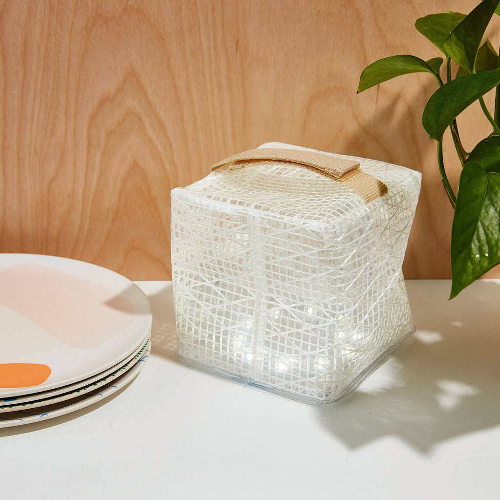 SolarPuff Outdoor Lamp - White