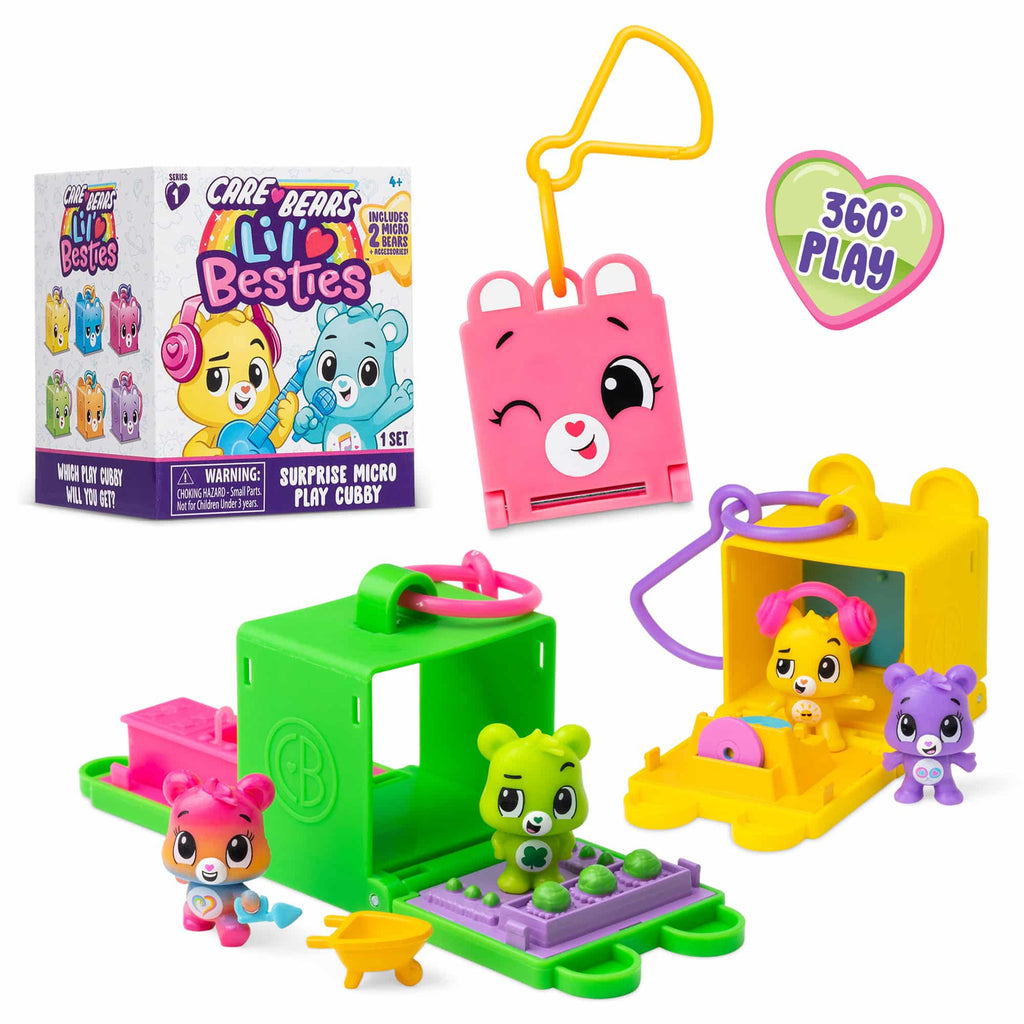 Care Bears - Lil' Besties Surprise Play Cubbies