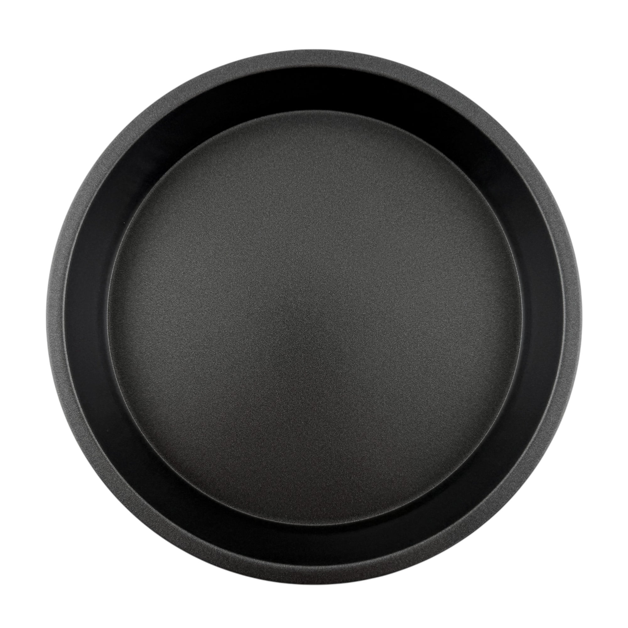 9" x 9" Round Nonstick Steel Cake Pan, Dark Gray