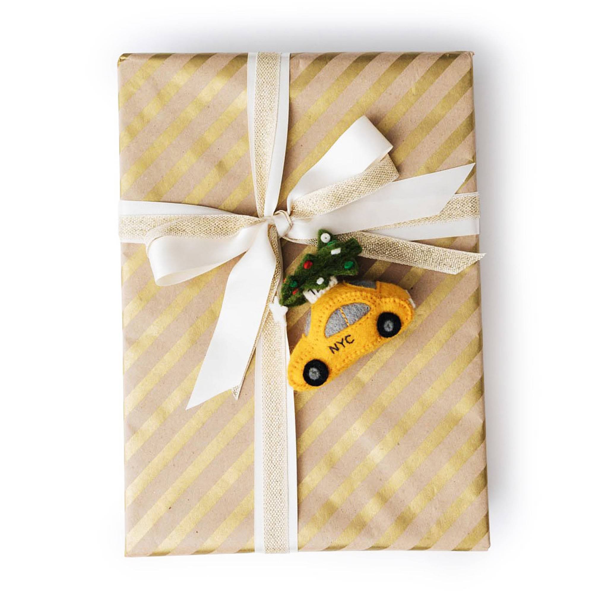 NYC Felt Ornament - Taxi