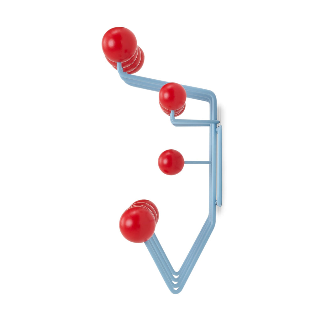 Eames? Hang-It-All Coat Rack from Herman Miller - Red/ Blue