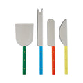 MoMA Color Block Cheese Knives - Set of 4