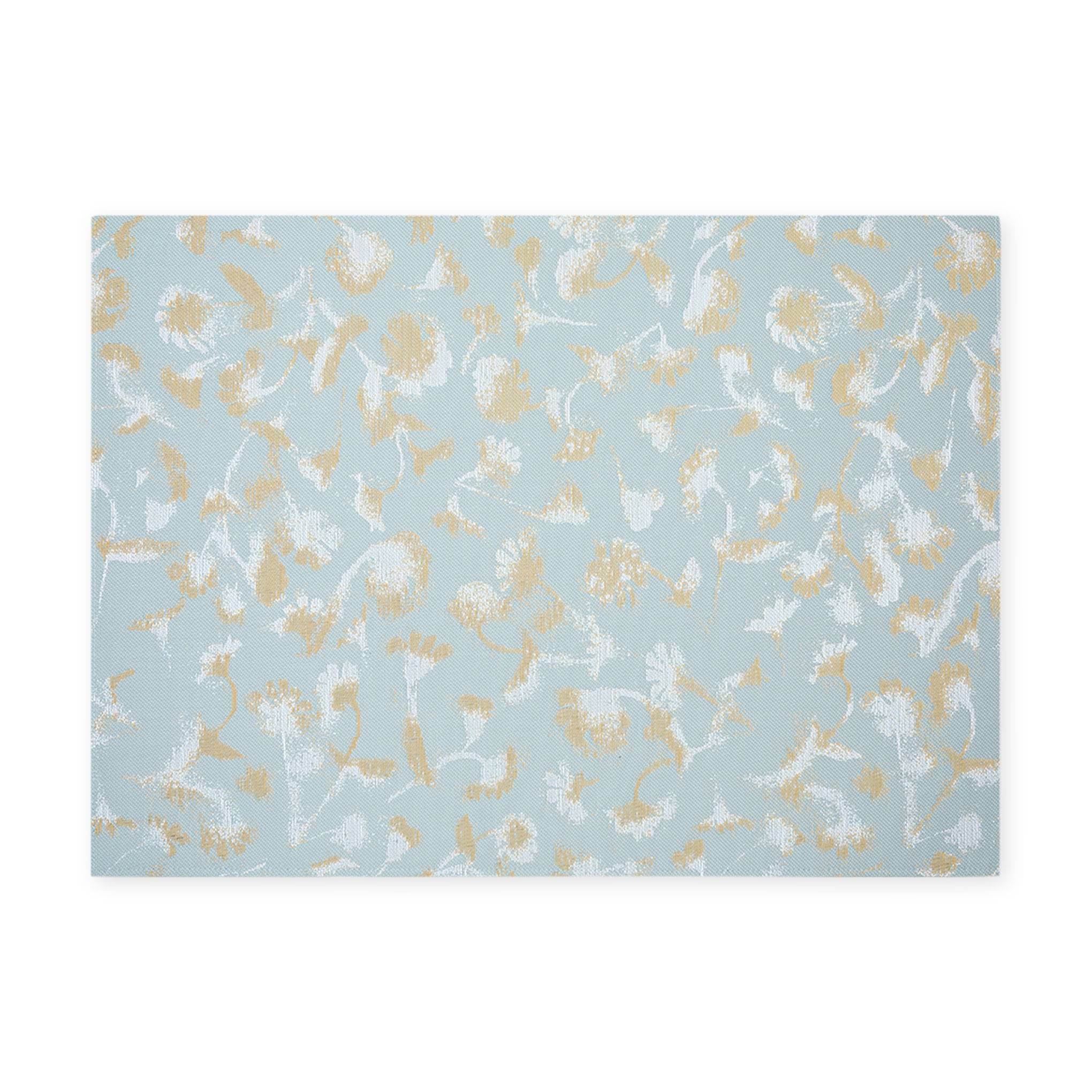 Chilewich Botanic Woven Floor Mat - Mint