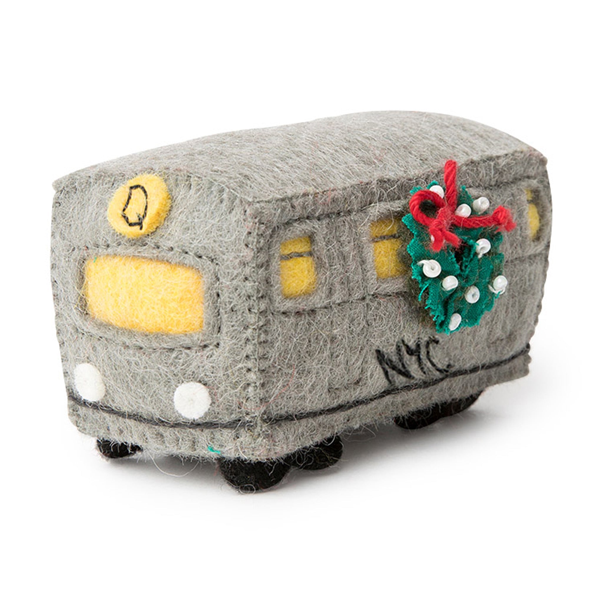 NYC Felt Ornament - Subway