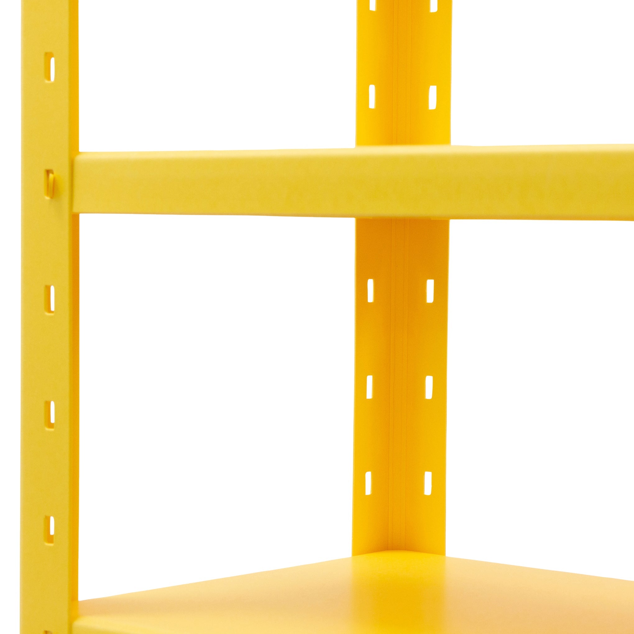 Paper Shelves Rack - Yellow