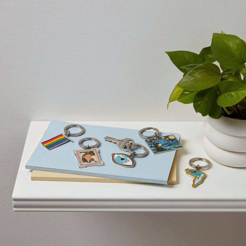MoMA Artist Enamel Keyrings - Magritte