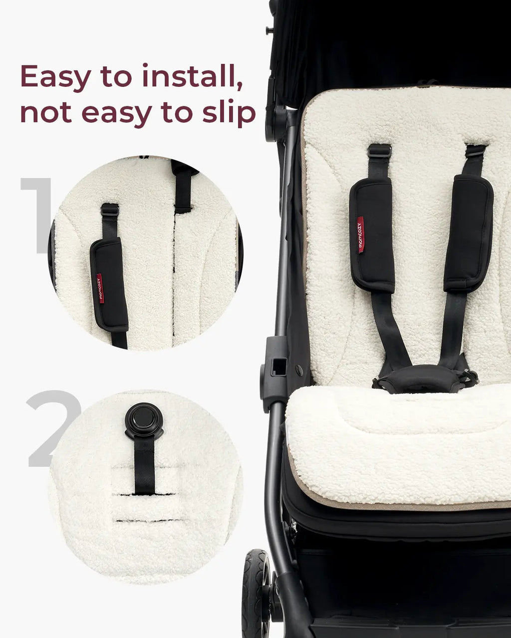 Momcozy Winter Warm Stroller Seat Liners