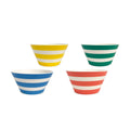 Bamboo Colorful Striped Dinnerware - Set of 4 - Bowl